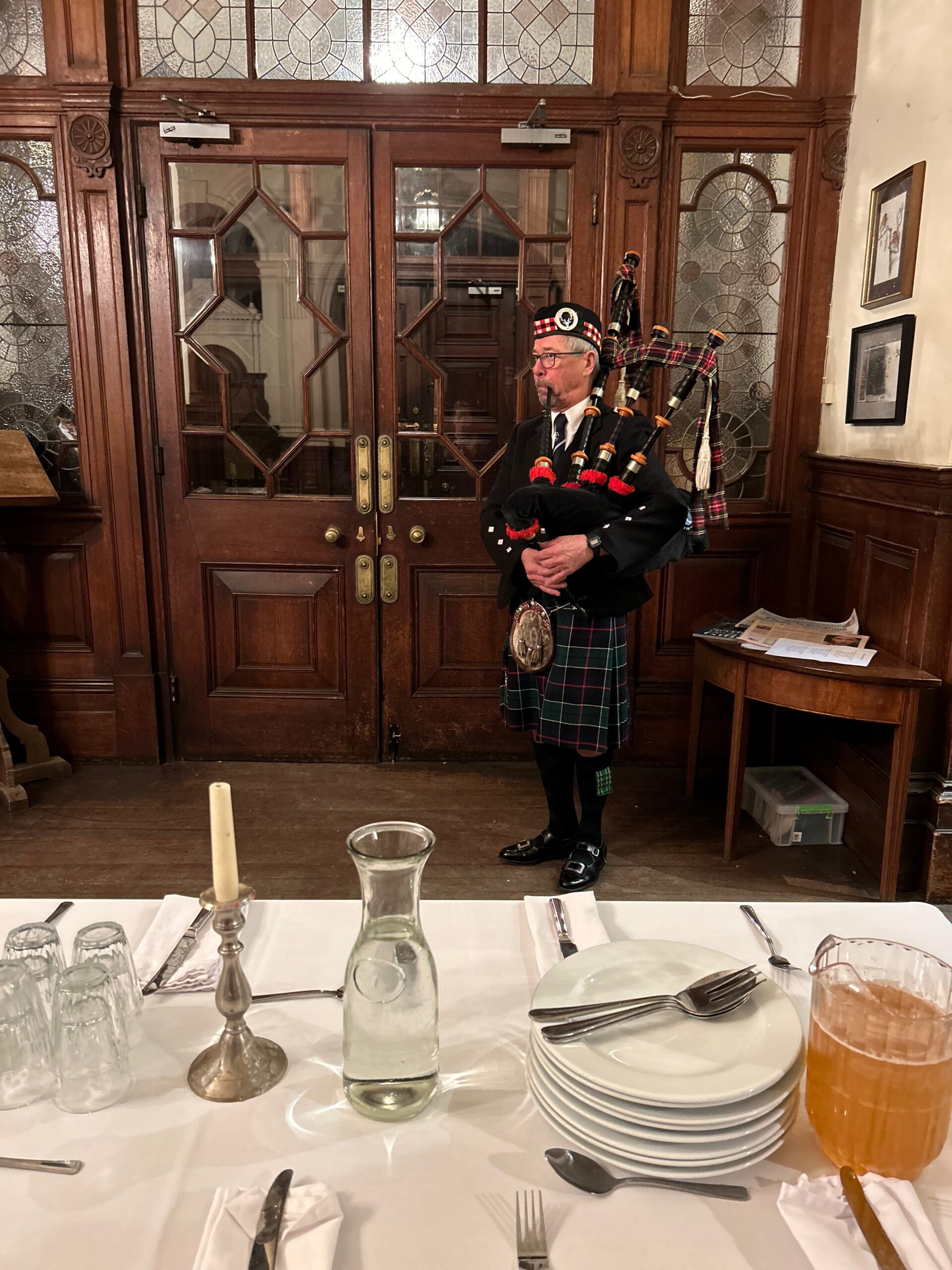 Bruern Burns Night Dinner