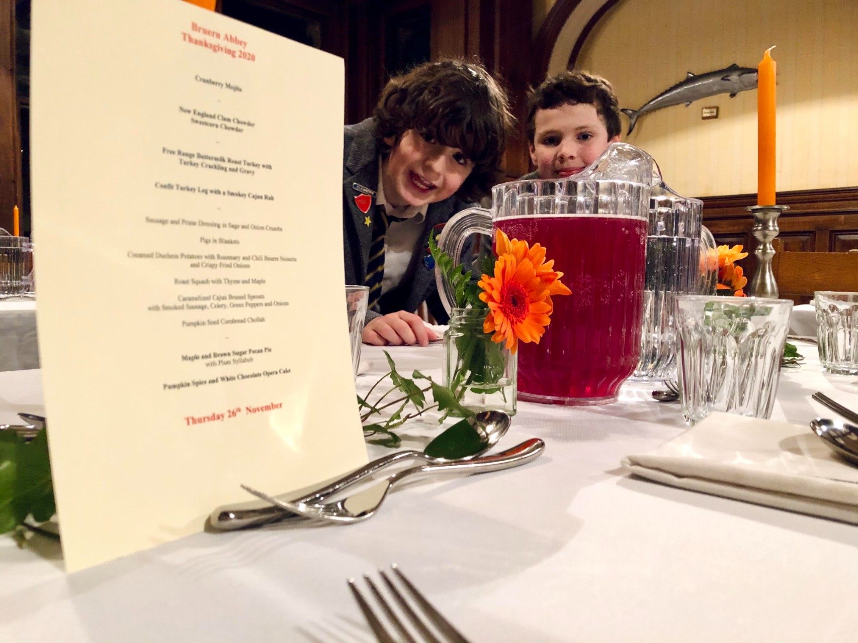 Be Thankful for Thanksgiving Supper