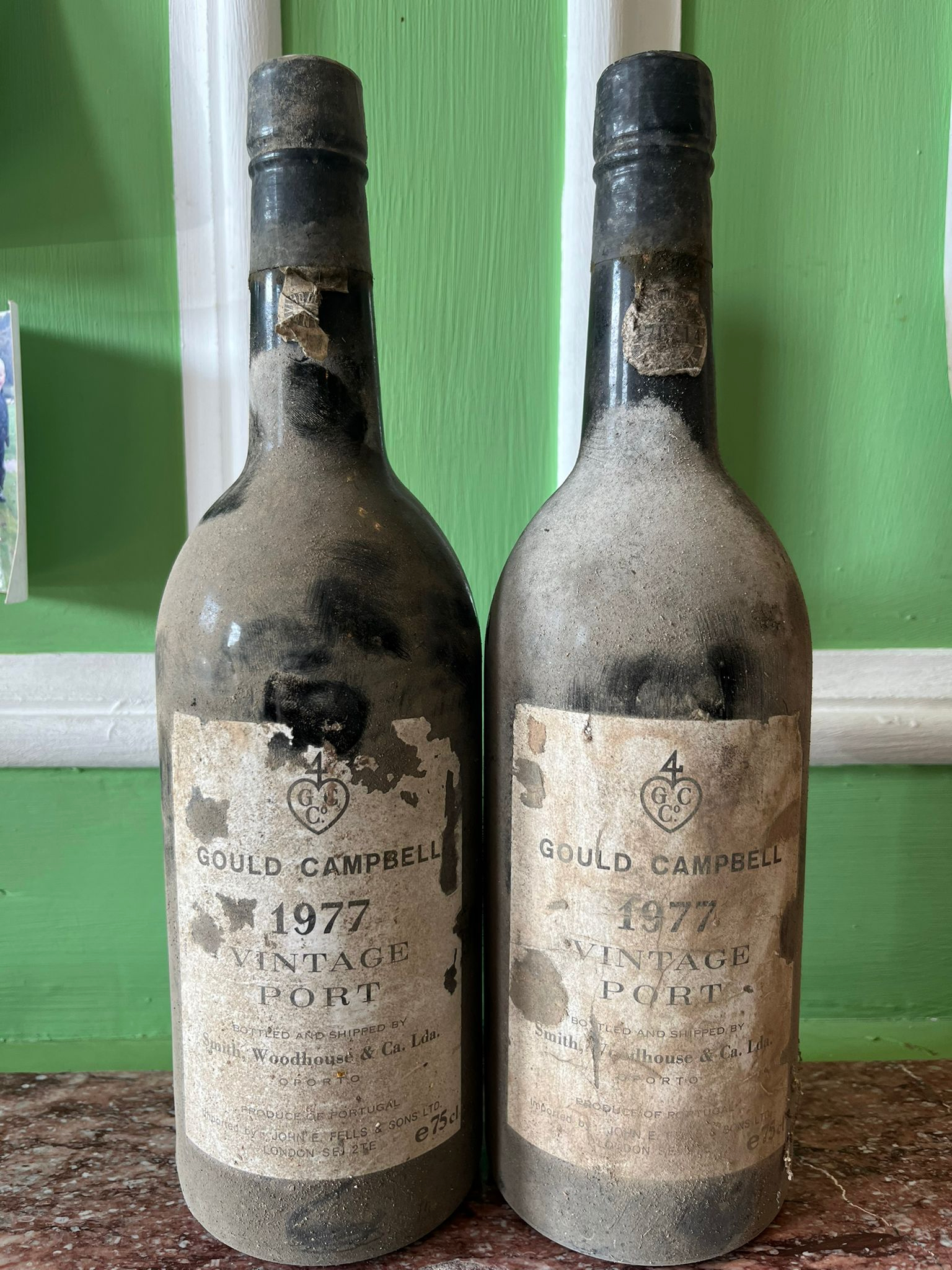 Two Bottles of Gould Campbell 1977 Vintage Port
